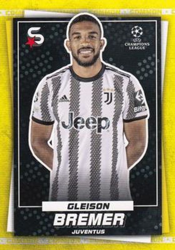 2022 Topps UEFA Superstars #85 Common Yellow