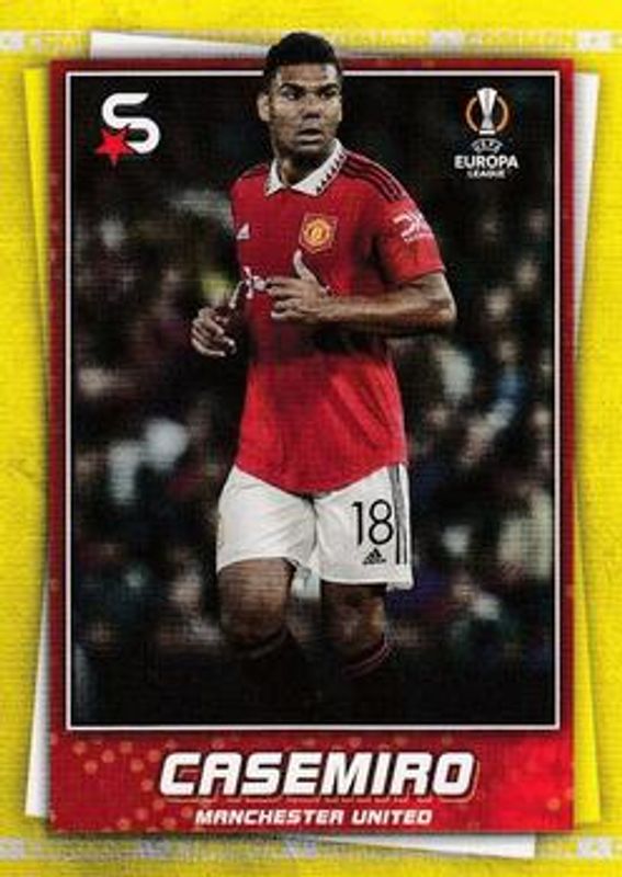 2022 Topps UEFA Superstars #167b Common Yellow