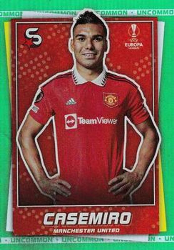 2022 Topps UEFA Superstars #167 Uncommon Green