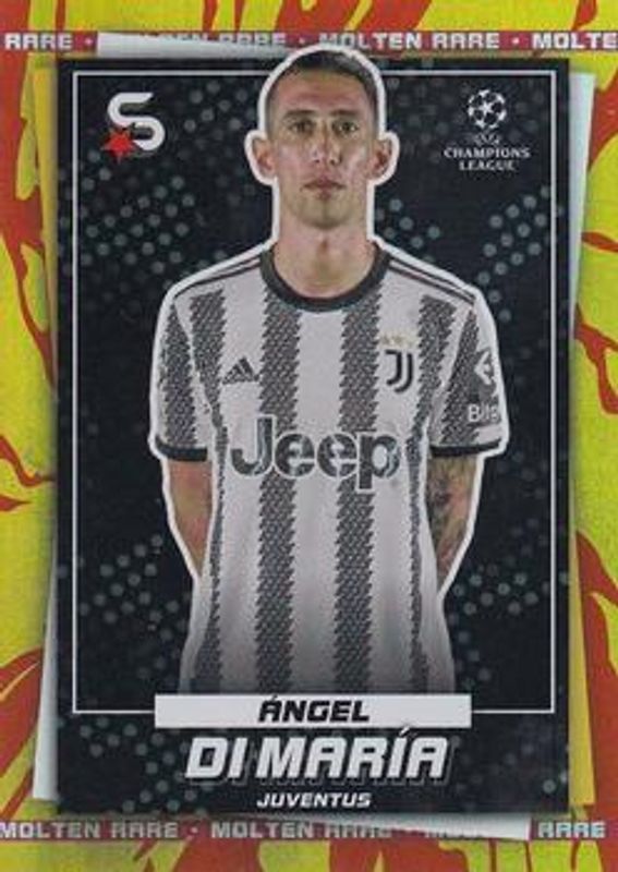 2022 Topps UEFA Superstars #91 Molten Rare