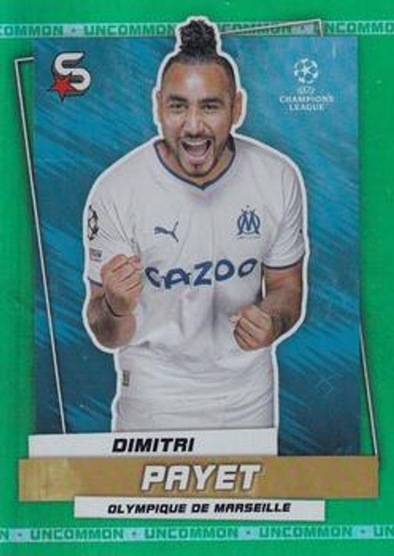 2022 Topps UEFA Superstars #138 Uncommon Green