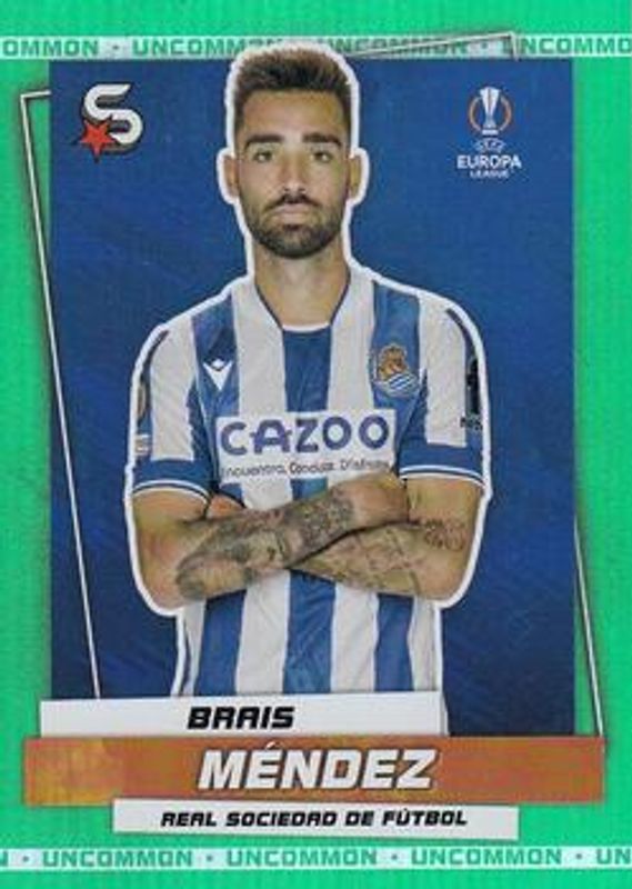 2022 Topps UEFA Superstars #177 Uncommon Green