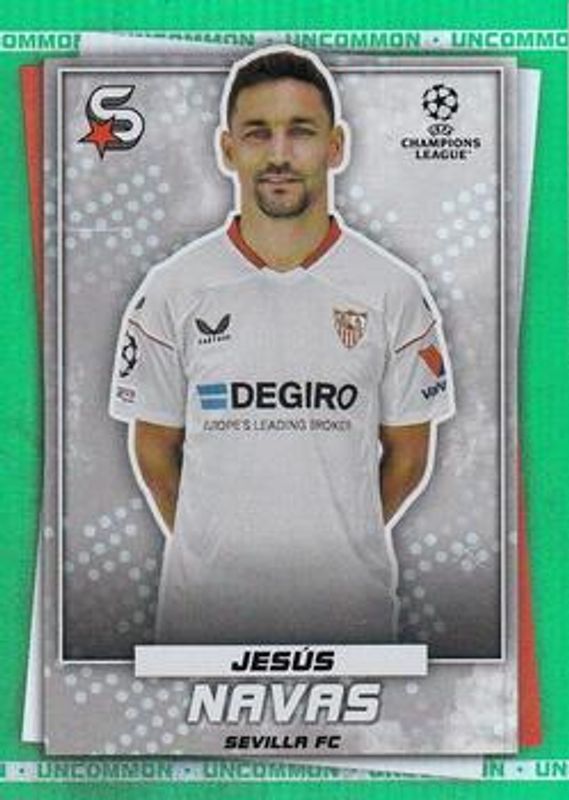 2022 Topps UEFA Superstars #64 Uncommon Green