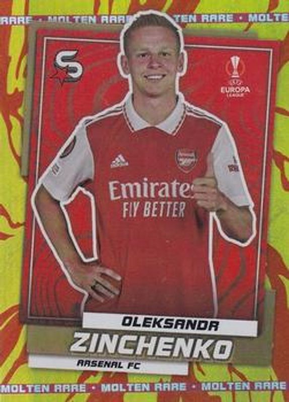 2022 Topps UEFA Superstars #160 Molten Rare