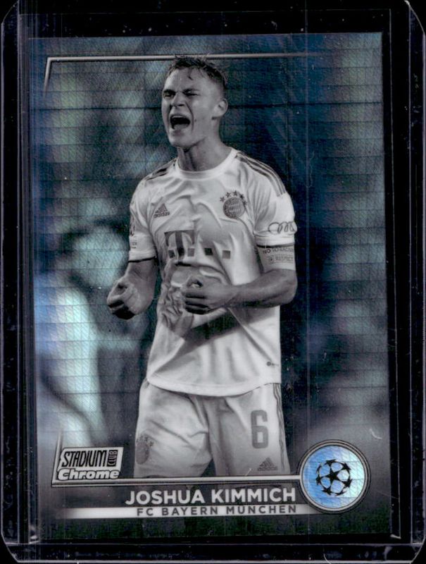 2022 Topps Stadium Club Chrome UEFA Club Competitions #6 Black & White Prism Refractor /350