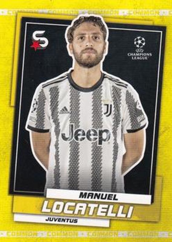 2022 Topps UEFA Superstars #90 Common Yellow