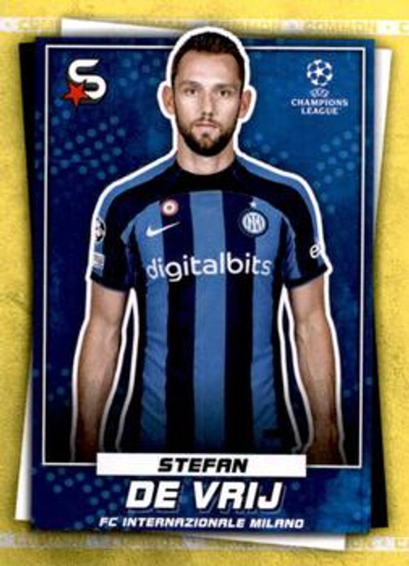 2022 Topps UEFA Superstars #77 Common Yellow
