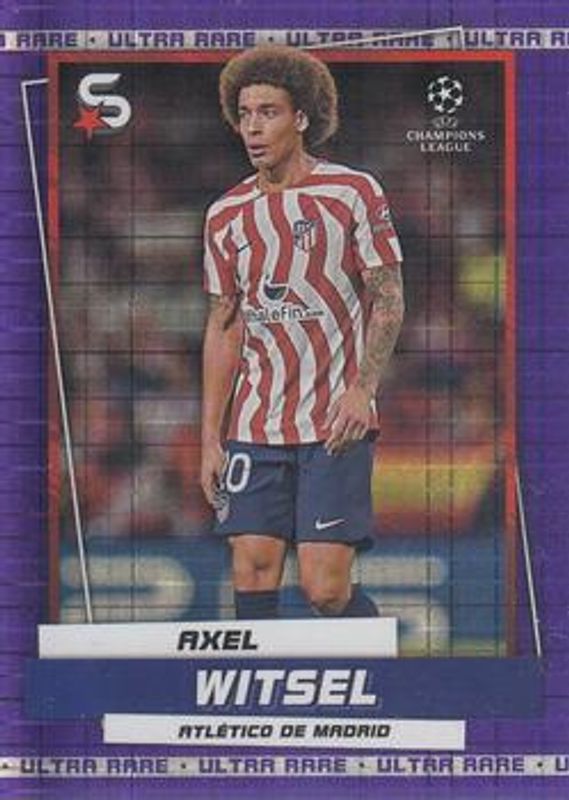 2022 Topps UEFA Superstars #59b Ultra Rare Purple /99