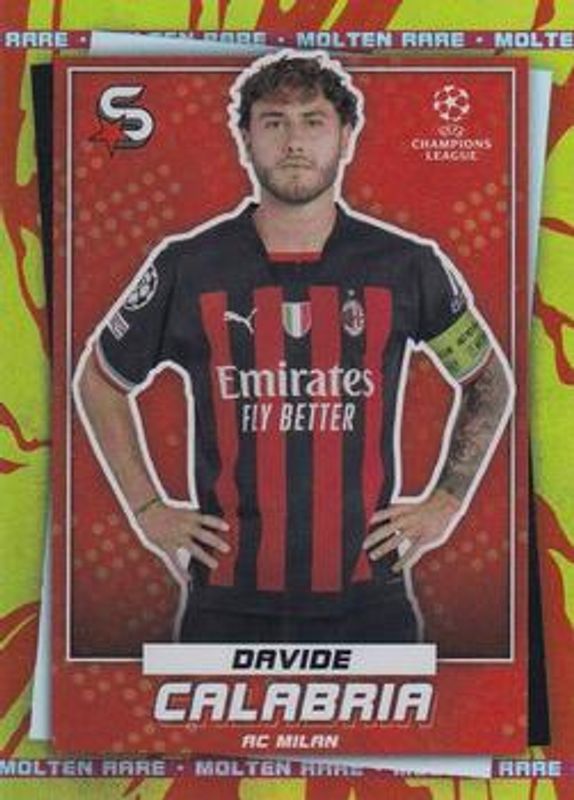 2022 Topps UEFA Superstars #70 Molten Rare