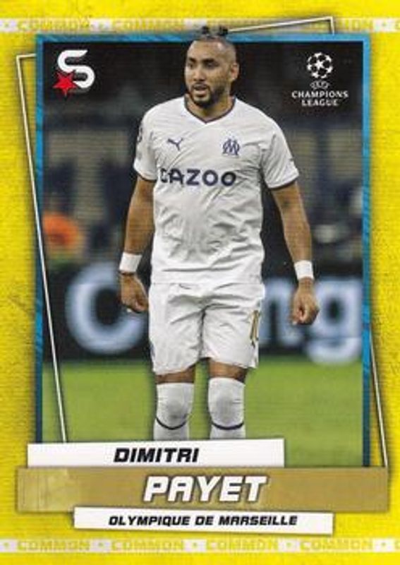 2022 Topps UEFA Superstars #138b Common Yellow