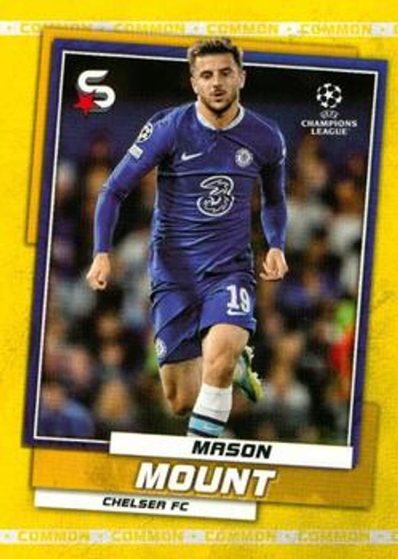 2022 Topps UEFA Superstars #24b Common Yellow