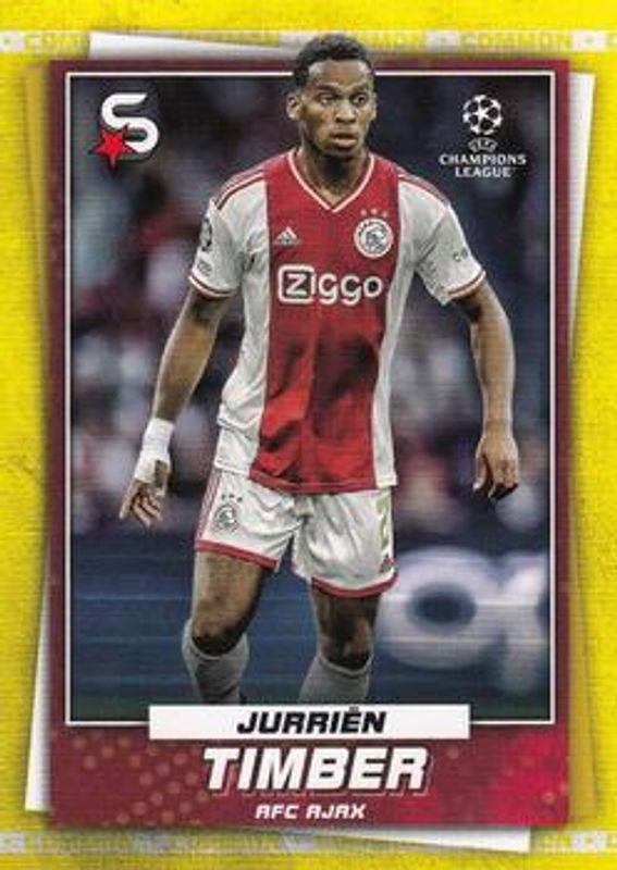 2022 Topps UEFA Superstars #152b Common Yellow