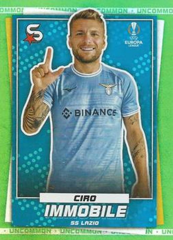 2022 Topps UEFA Superstars #182 Uncommon Green