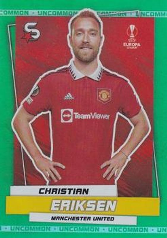 2022 Topps UEFA Superstars #168 Uncommon Green