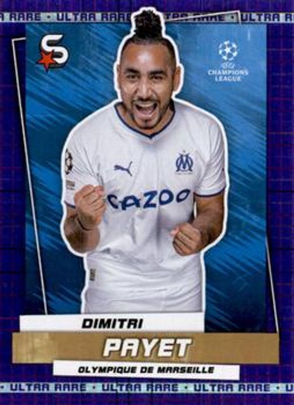 2022 Topps UEFA Superstars #138 Ultra Rare Purple /99