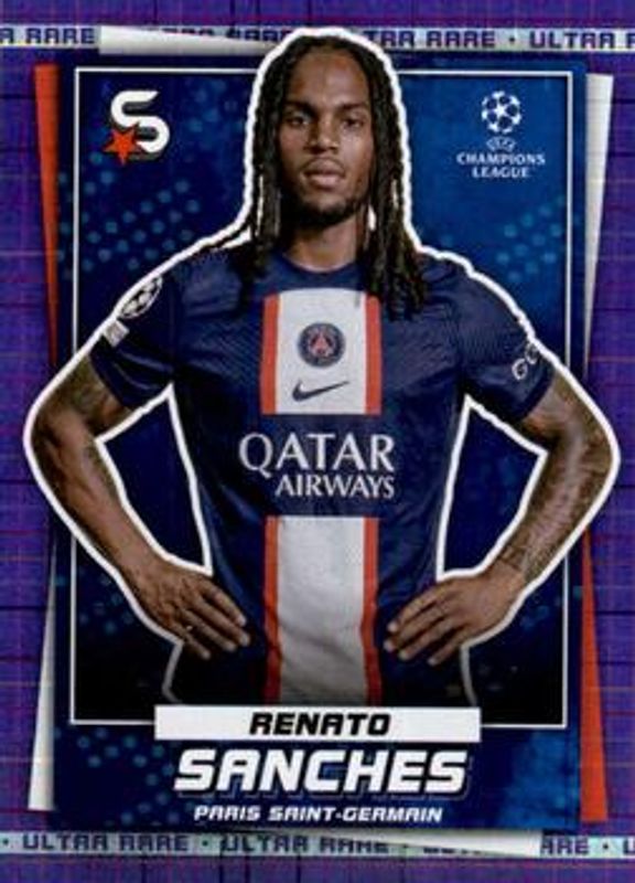 2022 Topps UEFA Superstars #131 Ultra Rare Purple /99