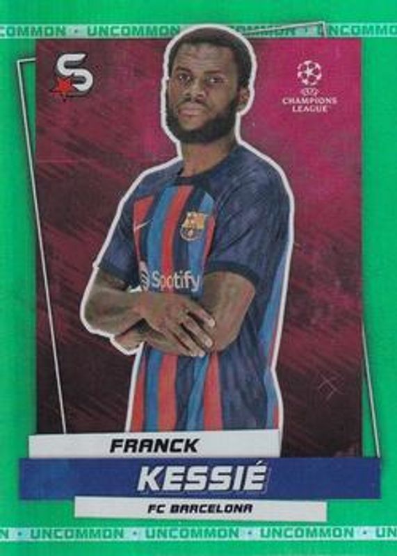 2022 Topps UEFA Superstars #50 Uncommon Green
