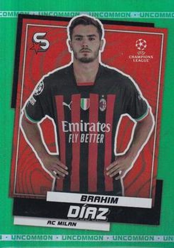 2022 Topps UEFA Superstars #72 Uncommon Green
