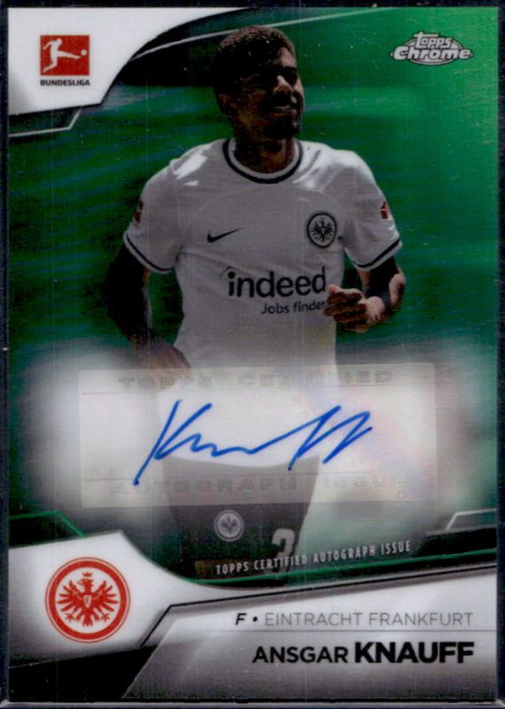 2022 Topps Chrome Bundesliga #BCA-AK Autographs - Green Refractor /99