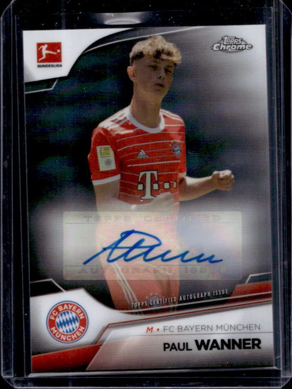2022 Topps Chrome Bundesliga #BCA-PW Autographs