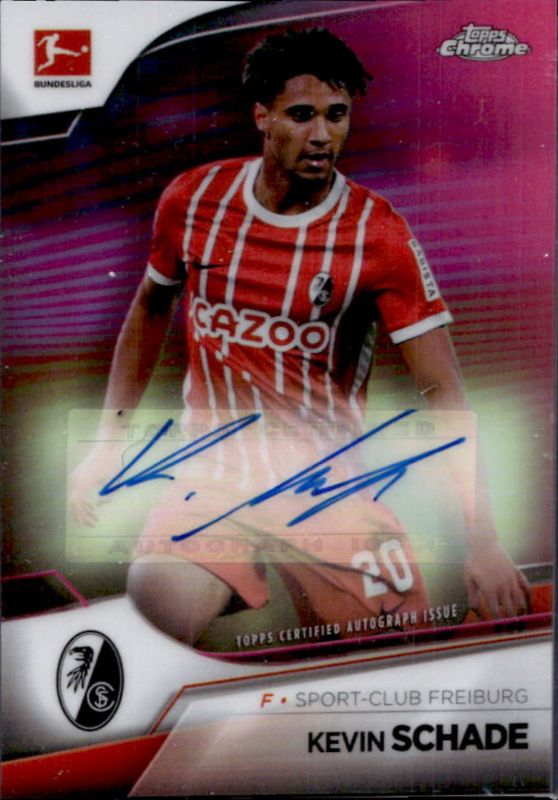 2022 Topps Chrome Bundesliga #BCA-KSC Autographs Magenta - Refractor /150
