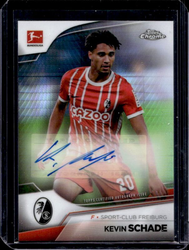 2022 Topps Chrome Bundesliga #BCA-KSC Autographs - Prism Refractor /165