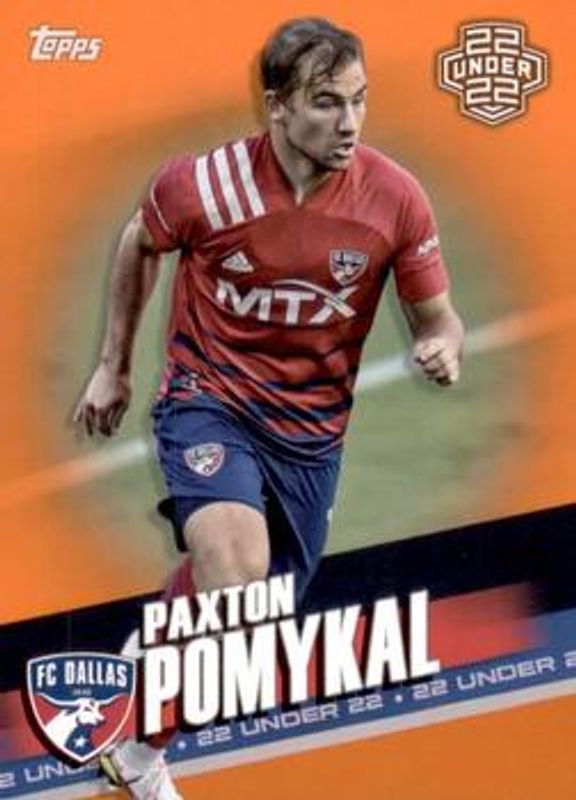 2022 Topps MLS #118 Orange /25