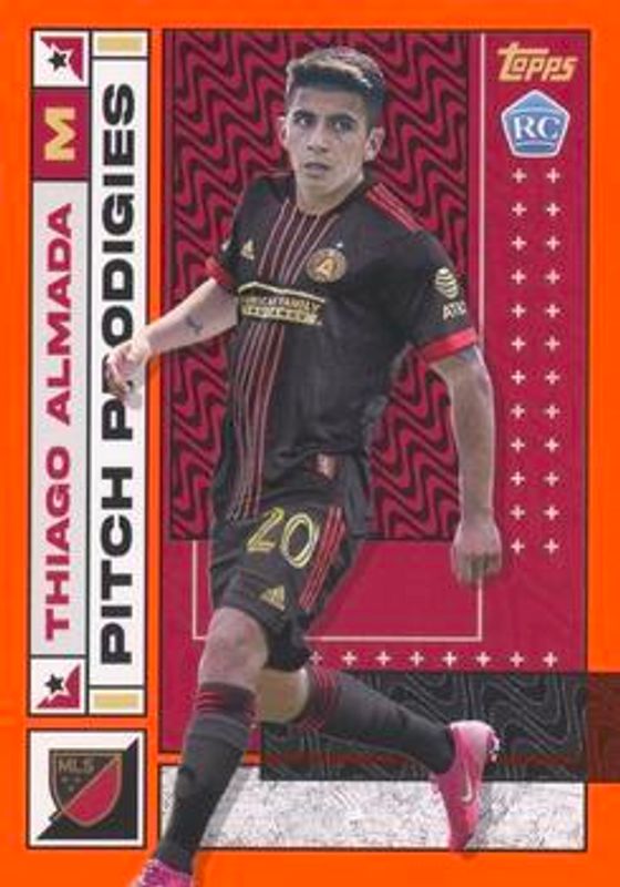 2022 Topps MLS #125 Orange /25