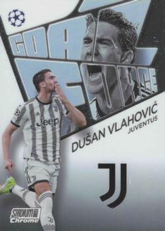2022 Topps Stadium Club Chrome UEFA Club Competitions #GF-DV Goal Force