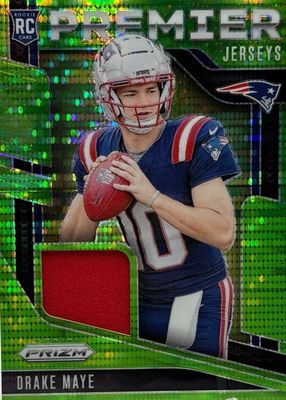 2024 Prizm #PJ-DME Premier Jerseys - Neon Green Pulsar