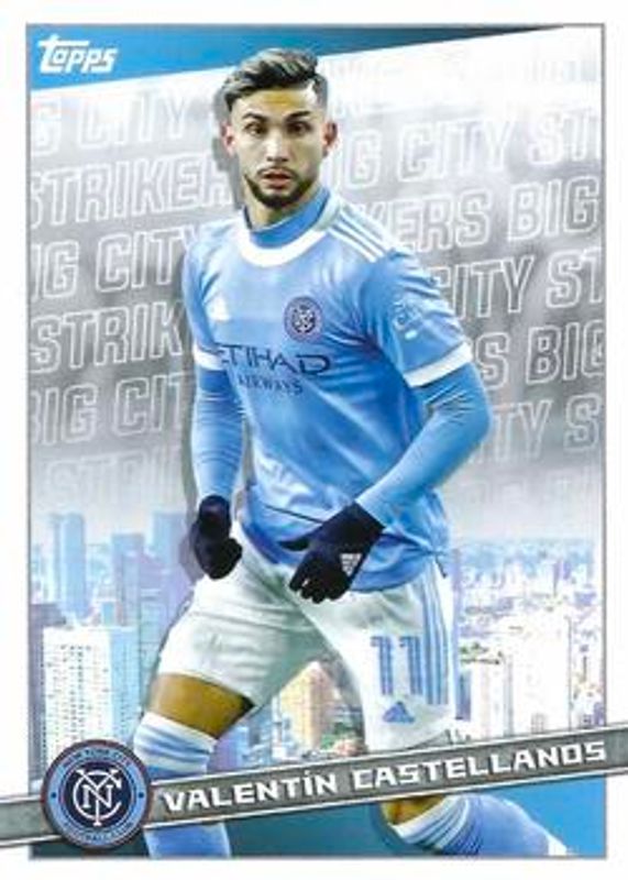 2022 Topps MLS #BCS-13 Big City Strikers