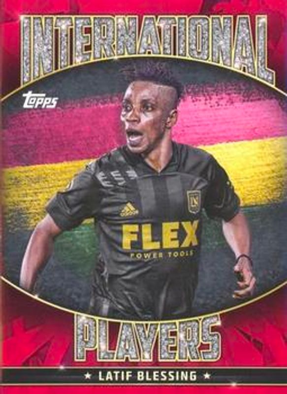 2022 Topps MLS #IP-8 International Players - Red /10