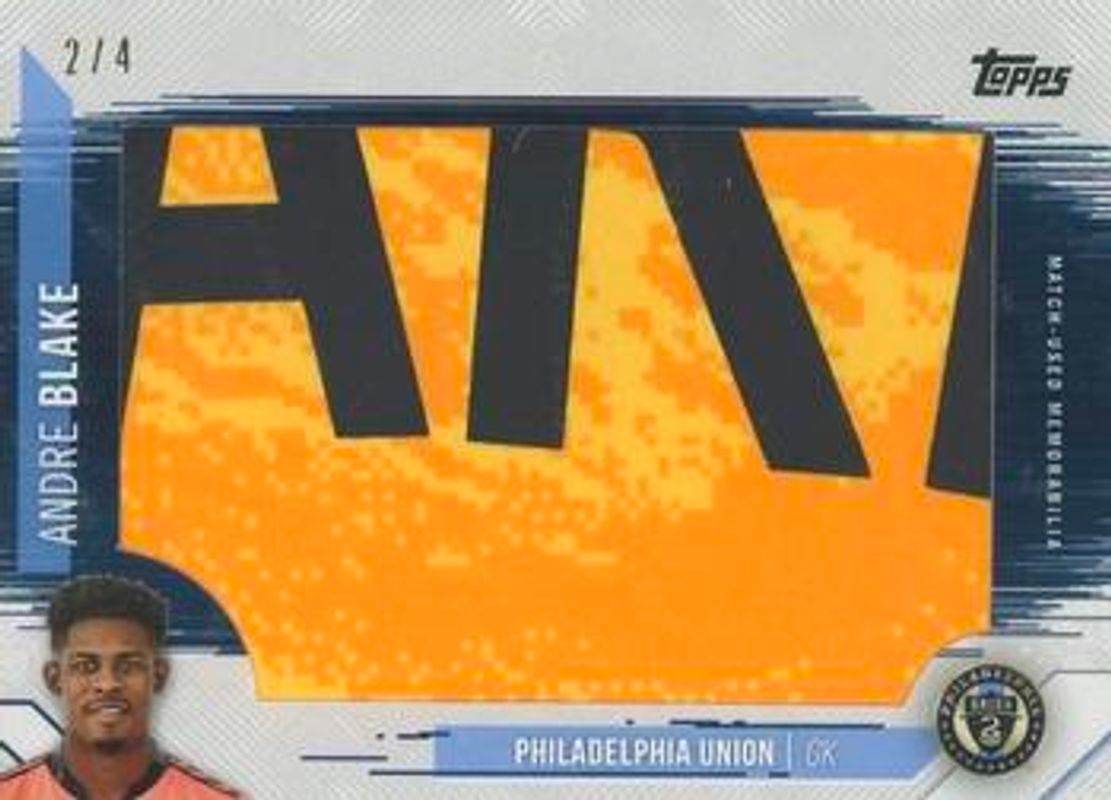 2022 Topps MLS #N-AB Nameplate Patches /4