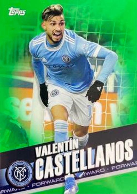 2022 Topps MLS #39 Green /75