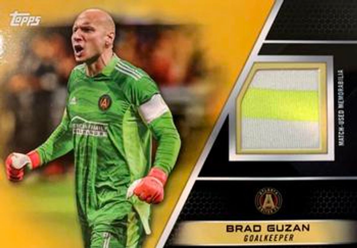 2022 Topps MLS #R-BG Relics - Gold /50