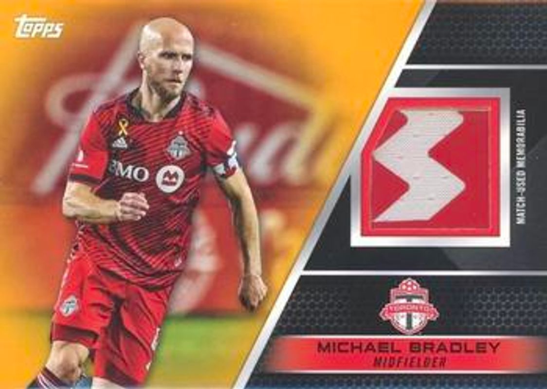 2022 Topps MLS #R-MBR Relics - Gold /50