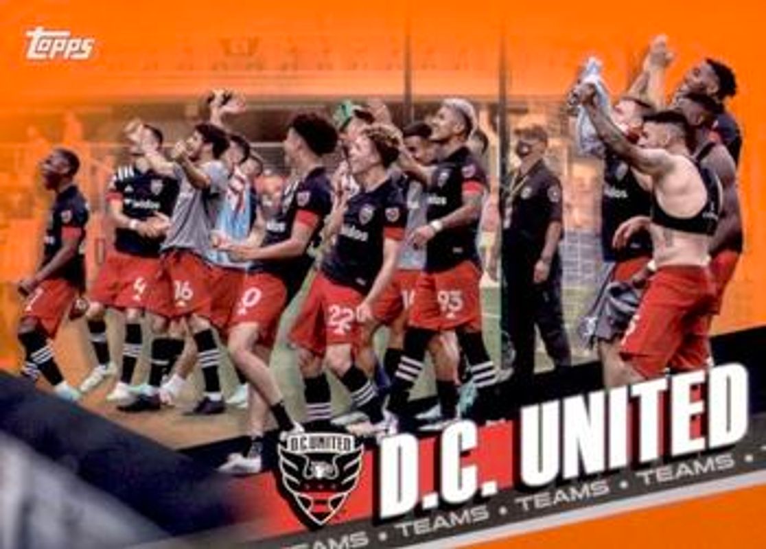 2022 Topps MLS #138 Orange /25