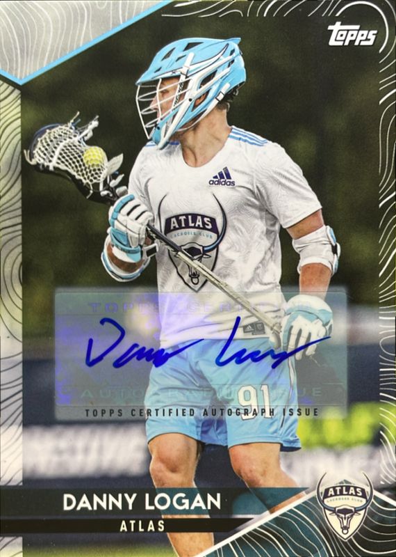 2022 Topps Premier Lacrosse League #138 Autographs
