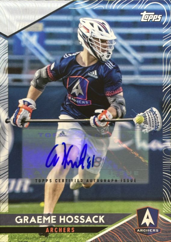 2022 Topps Premier Lacrosse League #19 Autographs