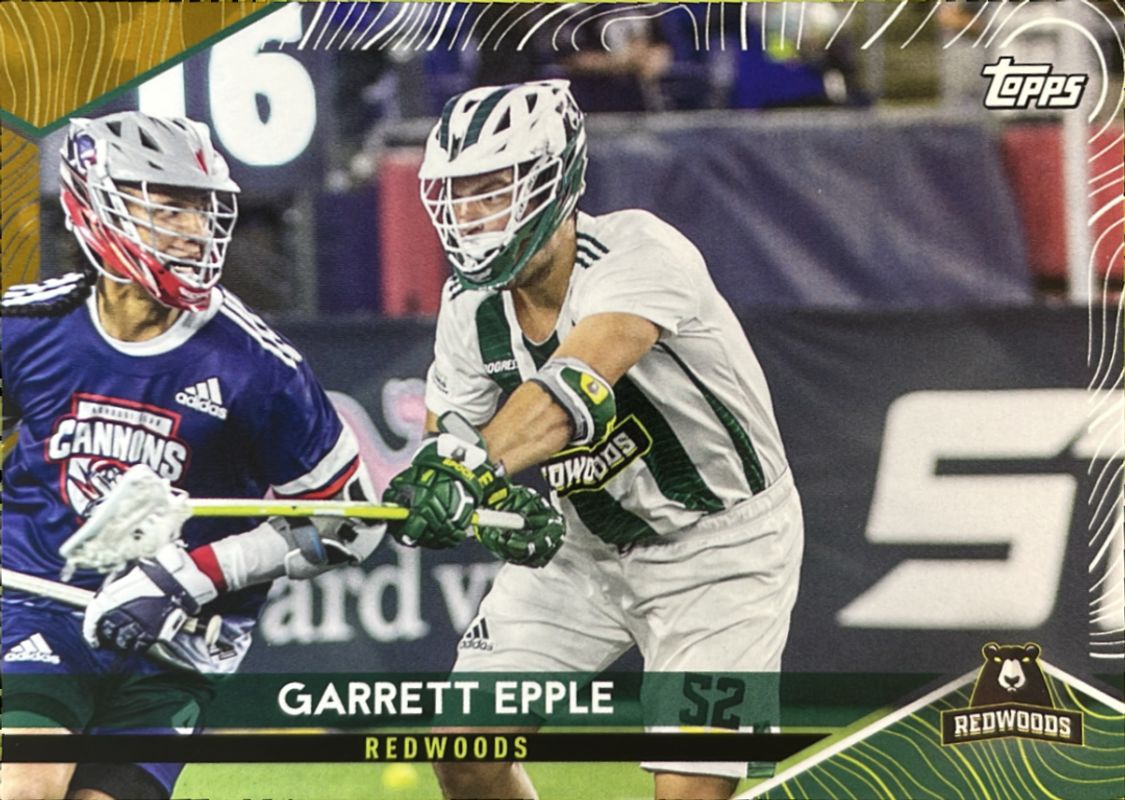 2022 Topps Premier Lacrosse League #45 Gold /50