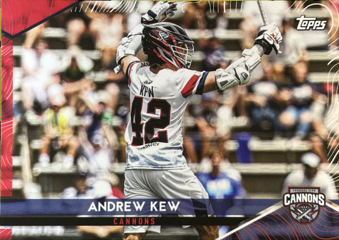 2022 Topps Premier Lacrosse League #190 Red /10