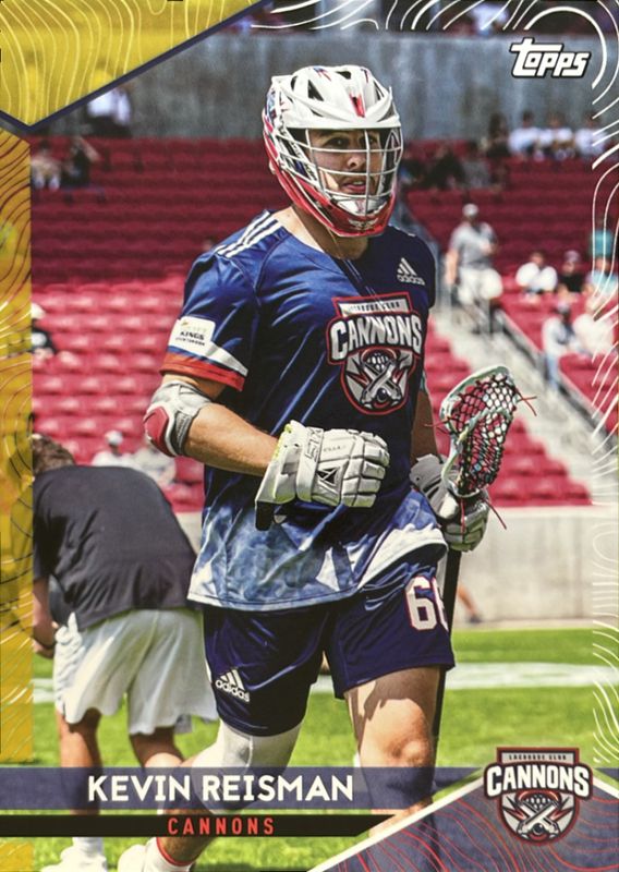 2022 Topps Premier Lacrosse League #187 Gold /50