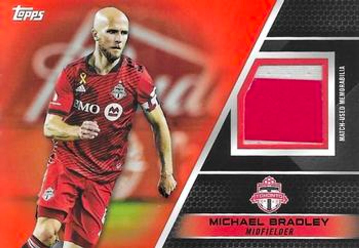 2022 Topps MLS #R-MBR Relics - Orange /25