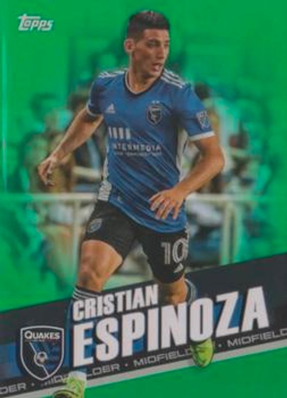 2022 Topps MLS #87 Green /75
