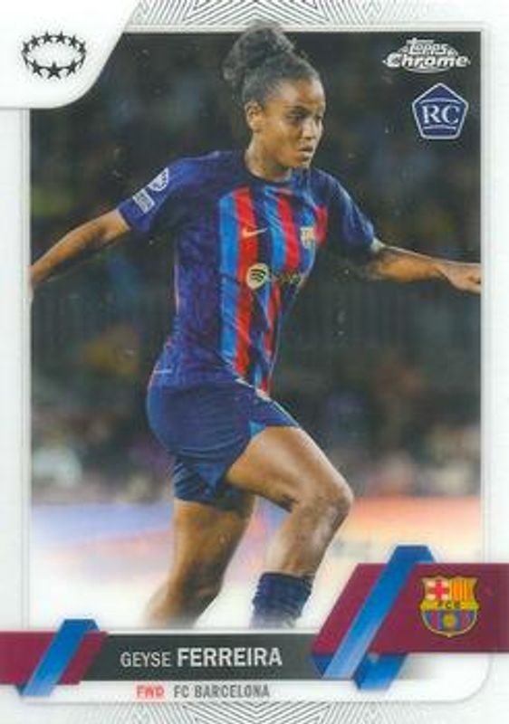 2022 Topps Chrome UEFA Women's Champions League #16 Base