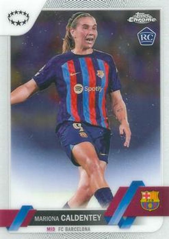 2022 Topps Chrome UEFA Women's Champions League #52 Base