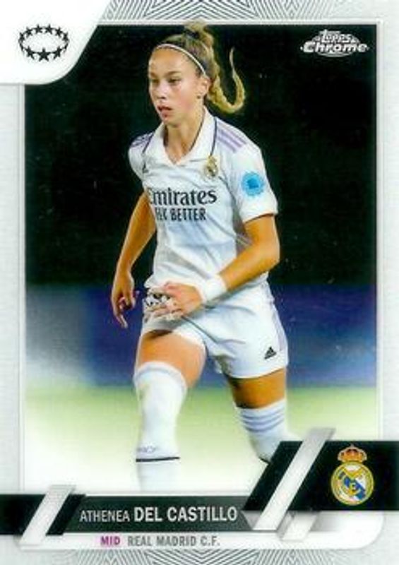 2022 Topps Chrome UEFA Women's Champions League #22 Base