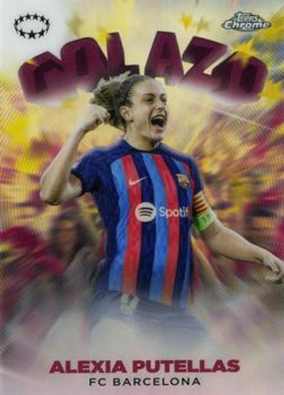 2022 Topps Chrome UEFA Women's Champions League #G-10 Golazo