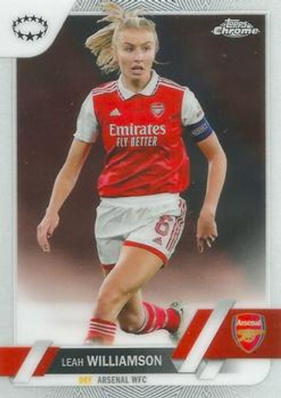2022 Topps Chrome UEFA Women's Champions League #6 Base