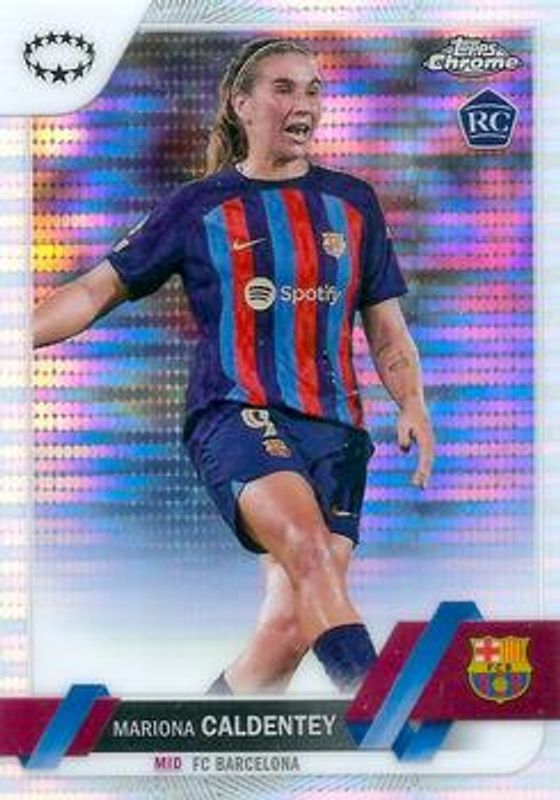 2022 Topps Chrome UEFA Women's Champions League #52 Pulsar Refractor